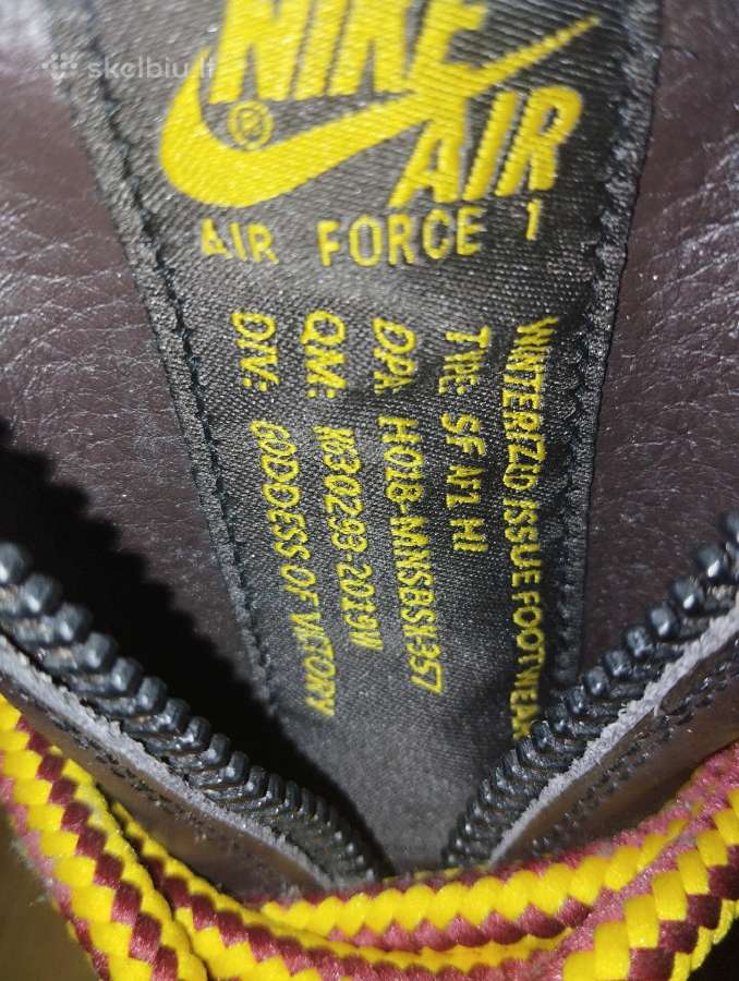 Nike Sf Airforce 1 High Baroque Brown - nuotraukos Nr. 6