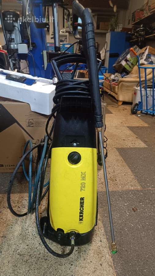 Aukšto slėgio plovykla Karcher 720 mx - nuotraukos Nr. 4