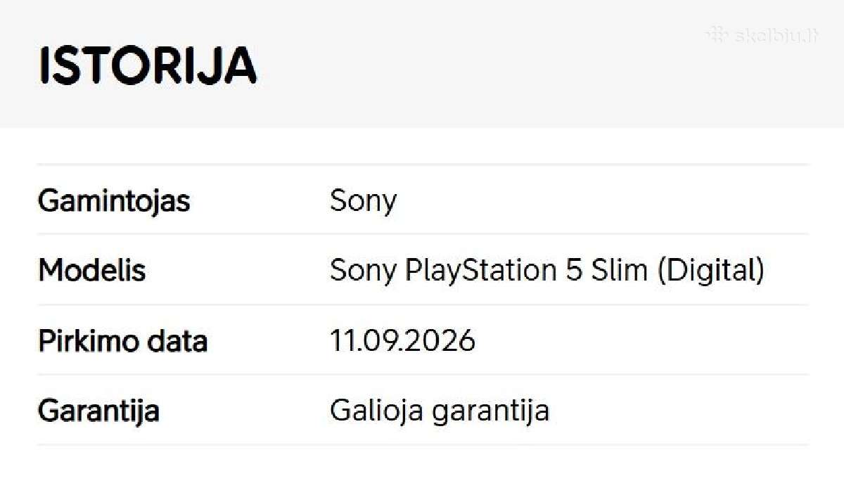 Ps5 Slim Digital Naujas - nuotraukos Nr. 2