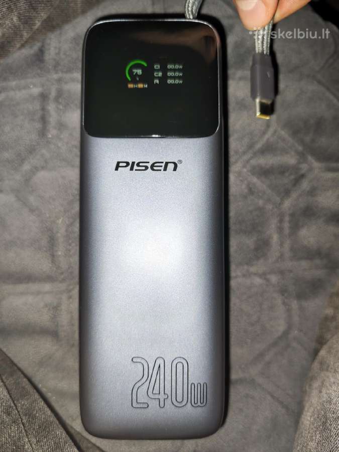 Parduodu Pisen 240w powerbank - nuotraukos Nr. 2