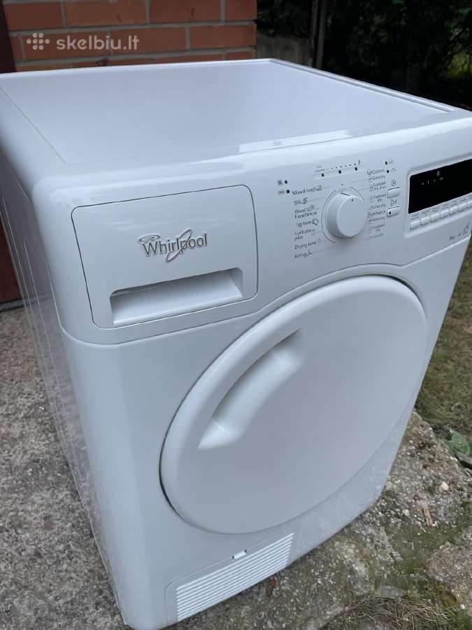 Džiovyklė Whirlpool 9kg - nuotraukos Nr. 4