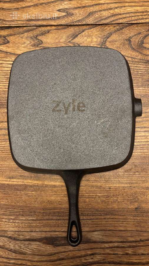 Zyle Cast Iron Grill Pan - nuotraukos Nr. 3