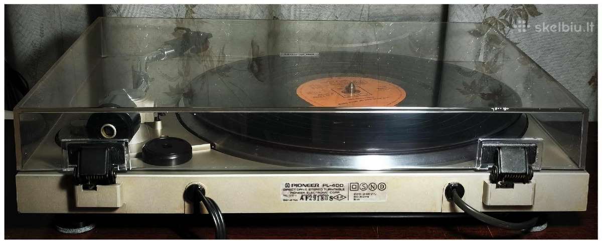Pioneer Pl-400 - nuotraukos Nr. 12