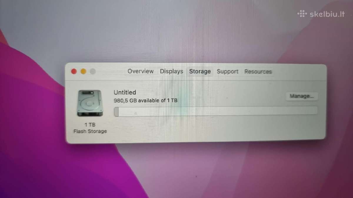 MacBook Pro A2141 Intel Core i9 16 GB 1 TB - nuotraukos Nr. 3