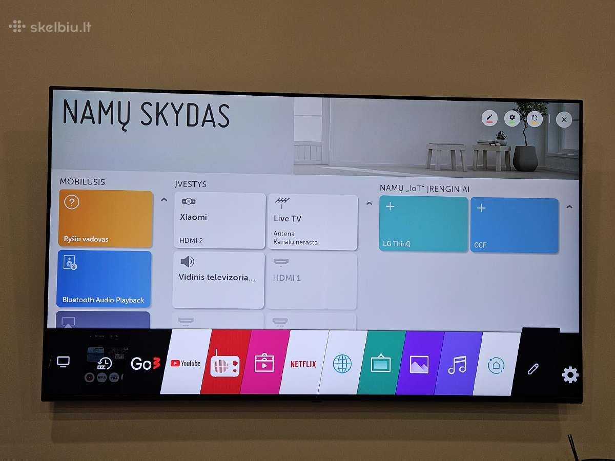 Parduodamas 65 colių LG Nanocell Smart TV - nuotraukos Nr. 2