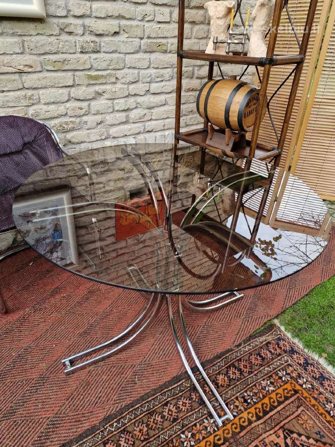 Vintažinis mid century Space Age stalas su kėdėm - nuotraukos Nr. 20