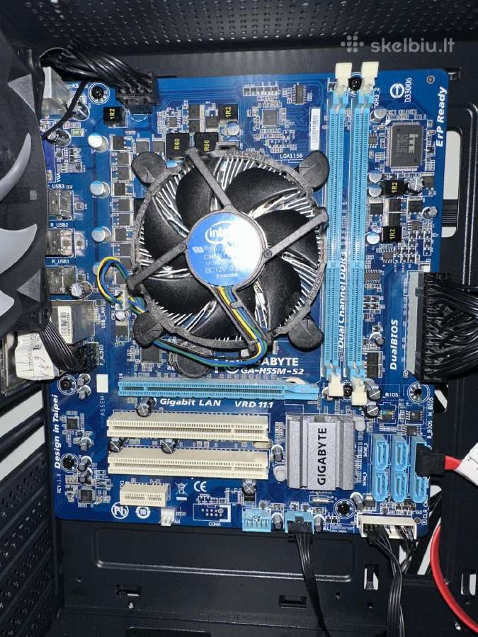 Gigabyte H55m-s2 + i5-760 + Aušintuvas - nuotraukos Nr. 2