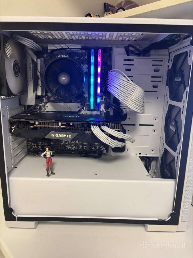 Gaming Pc Rx 5700 XT 8gb Ryzen 5 3600x 16gb - nuotraukos Nr. 2