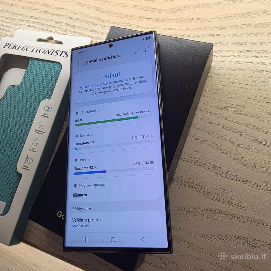 Parduodu Samsung S23 Ultra 5G 512gb - nuotraukos Nr. 6