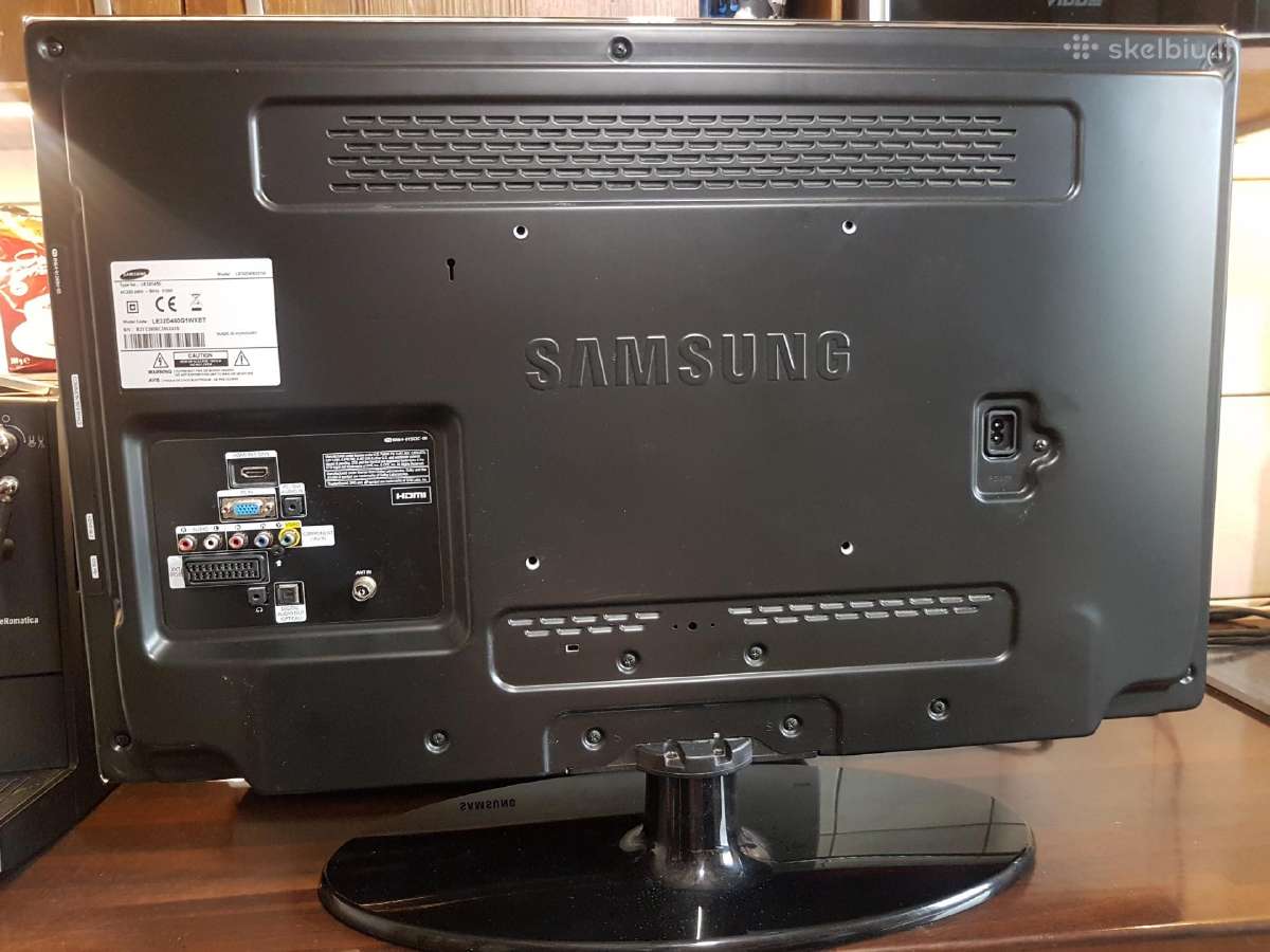 Samsung Le32d450g1w - nuotraukos Nr. 9