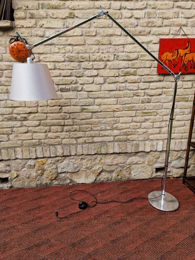 Vintažinis mid century autorinis toršeras - nuotraukos Nr. 8