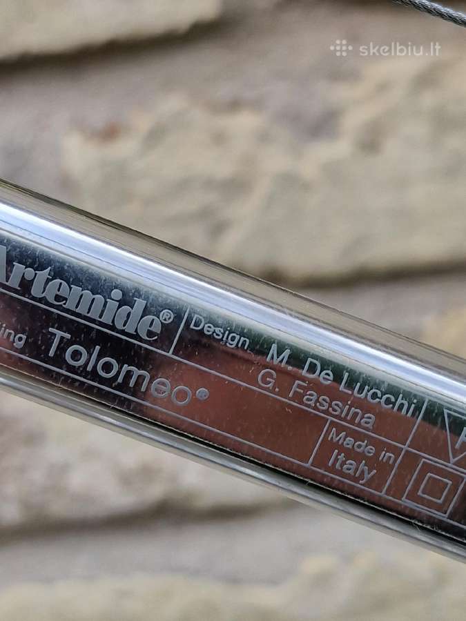 Vintažinis mid century autorinis toršeras - nuotraukos Nr. 14