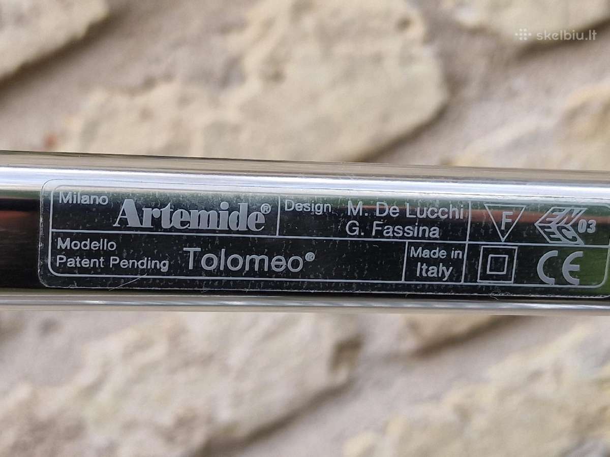 Vintažinis mid century autorinis toršeras - nuotraukos Nr. 16