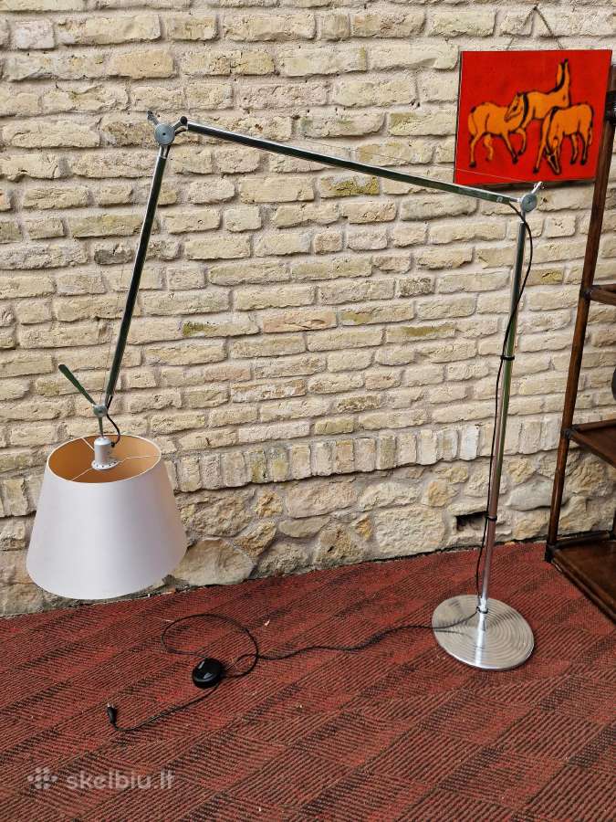 Vintažinis mid century autorinis toršeras - nuotraukos Nr. 18