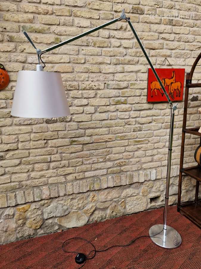 Vintažinis mid century autorinis toršeras - nuotraukos Nr. 20