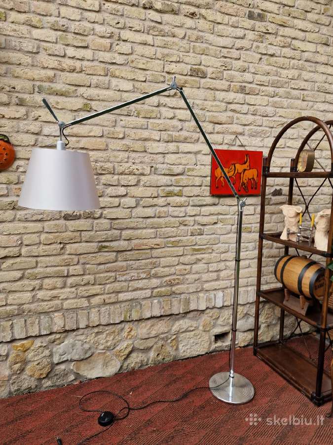 Vintažinis mid century autorinis toršeras - nuotraukos Nr. 21