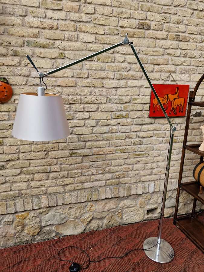 Vintažinis mid century autorinis toršeras - nuotraukos Nr. 22