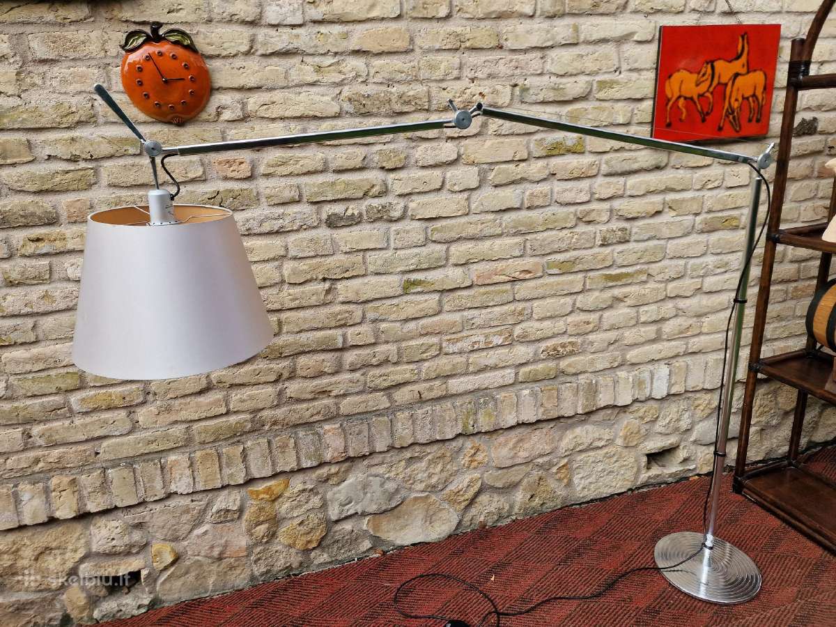 Vintažinis mid century autorinis toršeras - nuotraukos Nr. 24