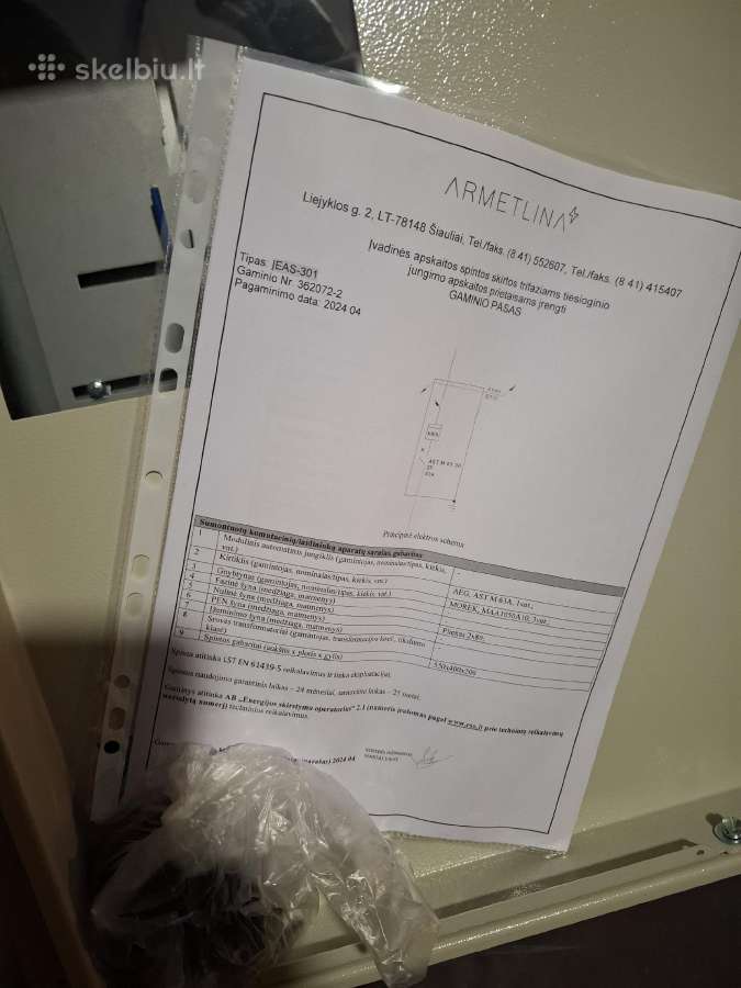 Naujas Trifazis skydas virštinkinis. 110 €. - nuotraukos Nr. 5