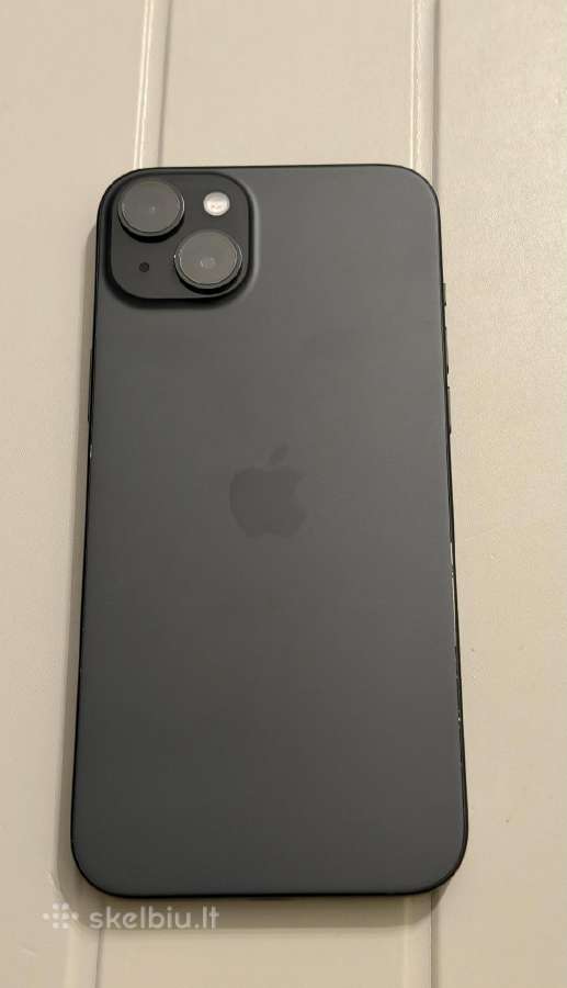 iPhone 15 plius 128 GB black - nuotraukos Nr. 2
