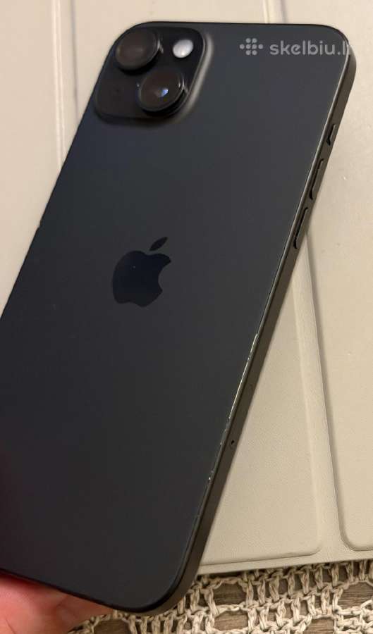 iPhone 15 plius 128 GB black - nuotraukos Nr. 3