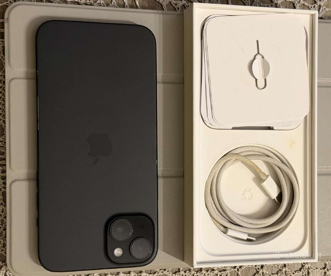 iPhone 15 plius 128 GB black - nuotraukos Nr. 4
