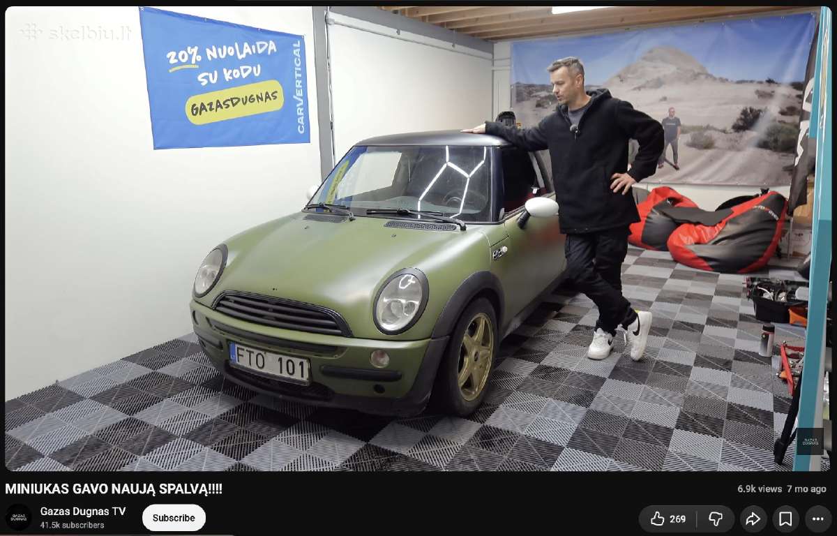 Automobilių dažymas Raptor danga Kaune - nuotraukos Nr. 11