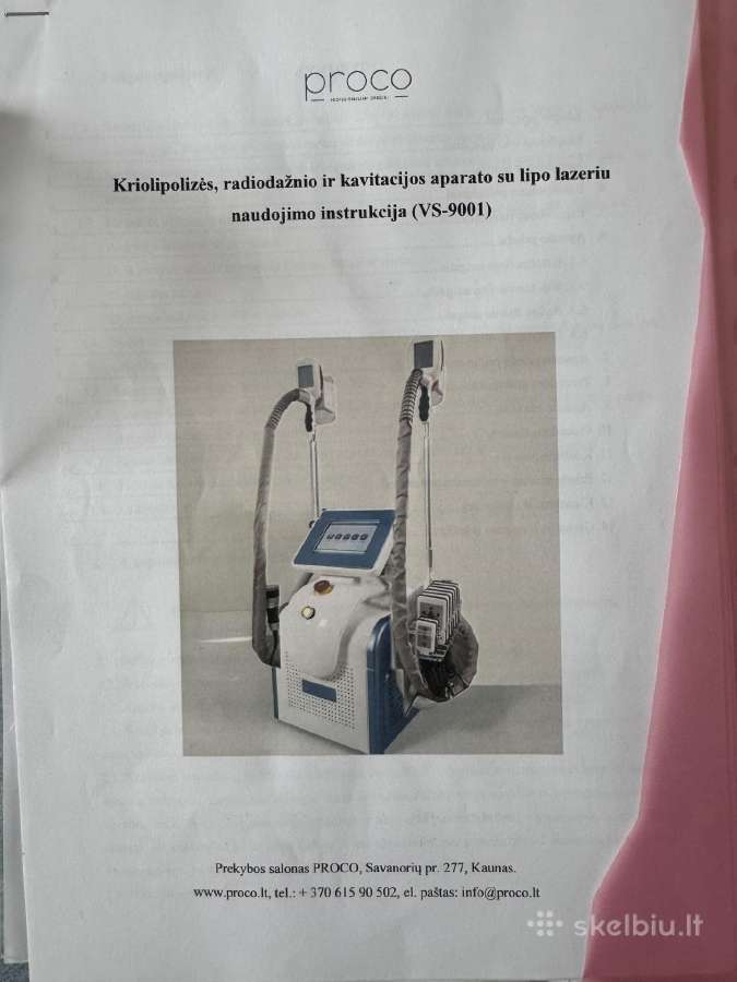 Aparatas kuno proceduroms - nuotraukos Nr. 3