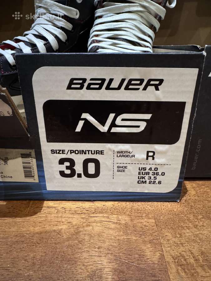 Bauer ledo ritulio pačiūžos 36d. - nuotraukos Nr. 2