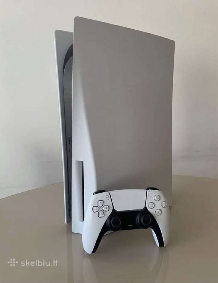 Playstation 5 disc-version 825gb fat modelis - nuotraukos Nr. 2