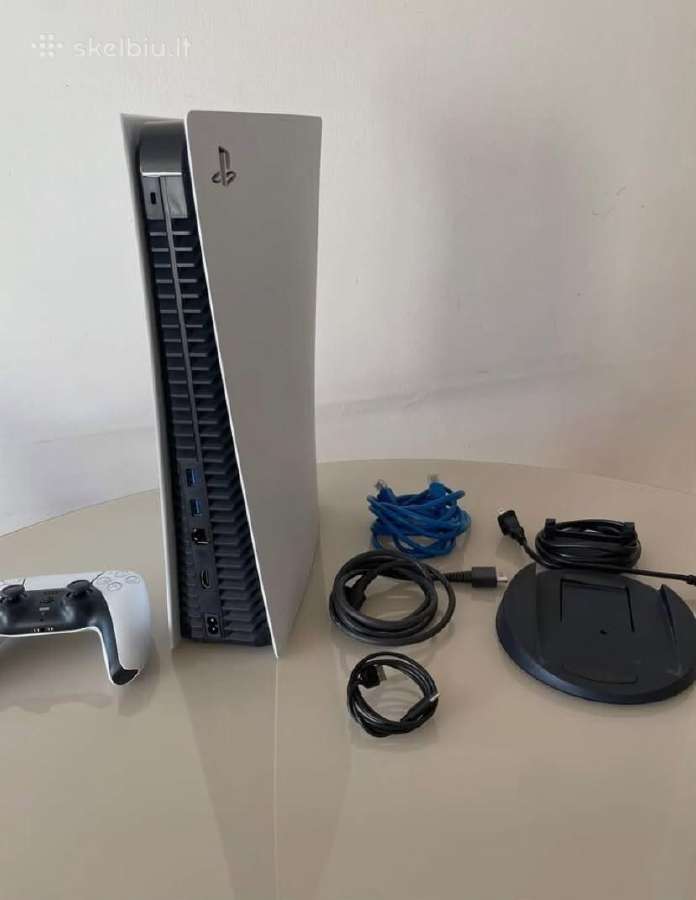 Playstation 5 disc-version 825gb fat modelis - nuotraukos Nr. 3