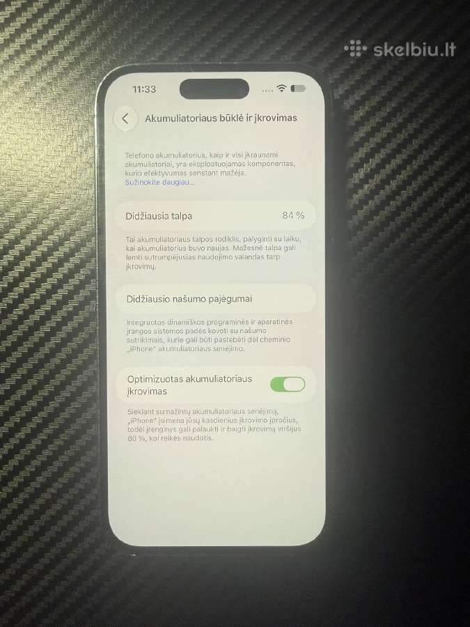 Apple iPhone 14 Pro, 128 Ggb - nuotraukos Nr. 6