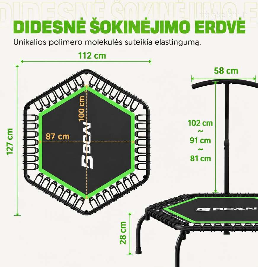 Fitneso Batutas Su Rankena – Sportui Namuose - nuotraukos Nr. 9
