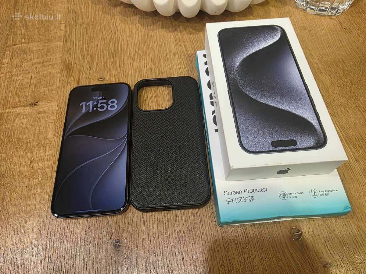 iPhone 15 Pro 128gb - nuotraukos Nr. 3