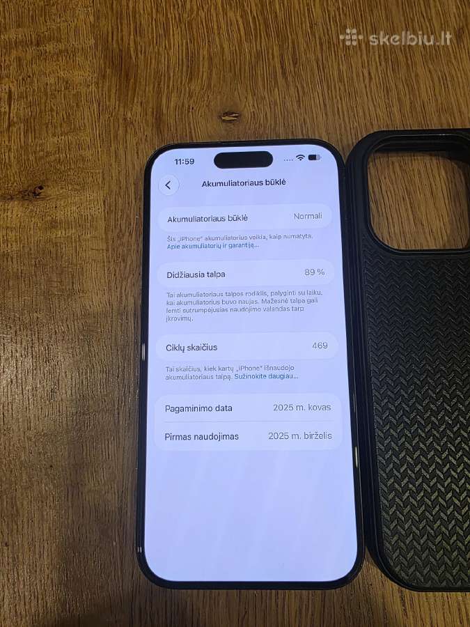 iPhone 15 Pro 128gb - nuotraukos Nr. 8
