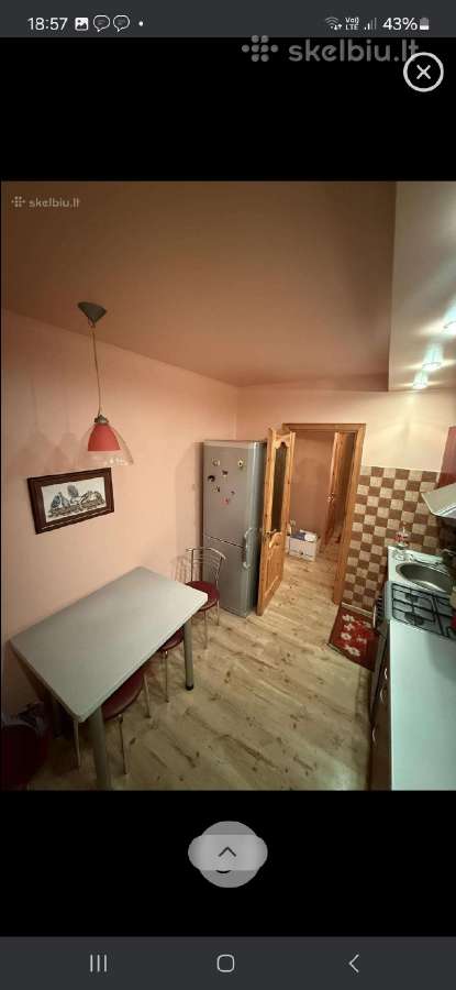Išnuomojamas vieno kambario butas - nuotraukos Nr. 6