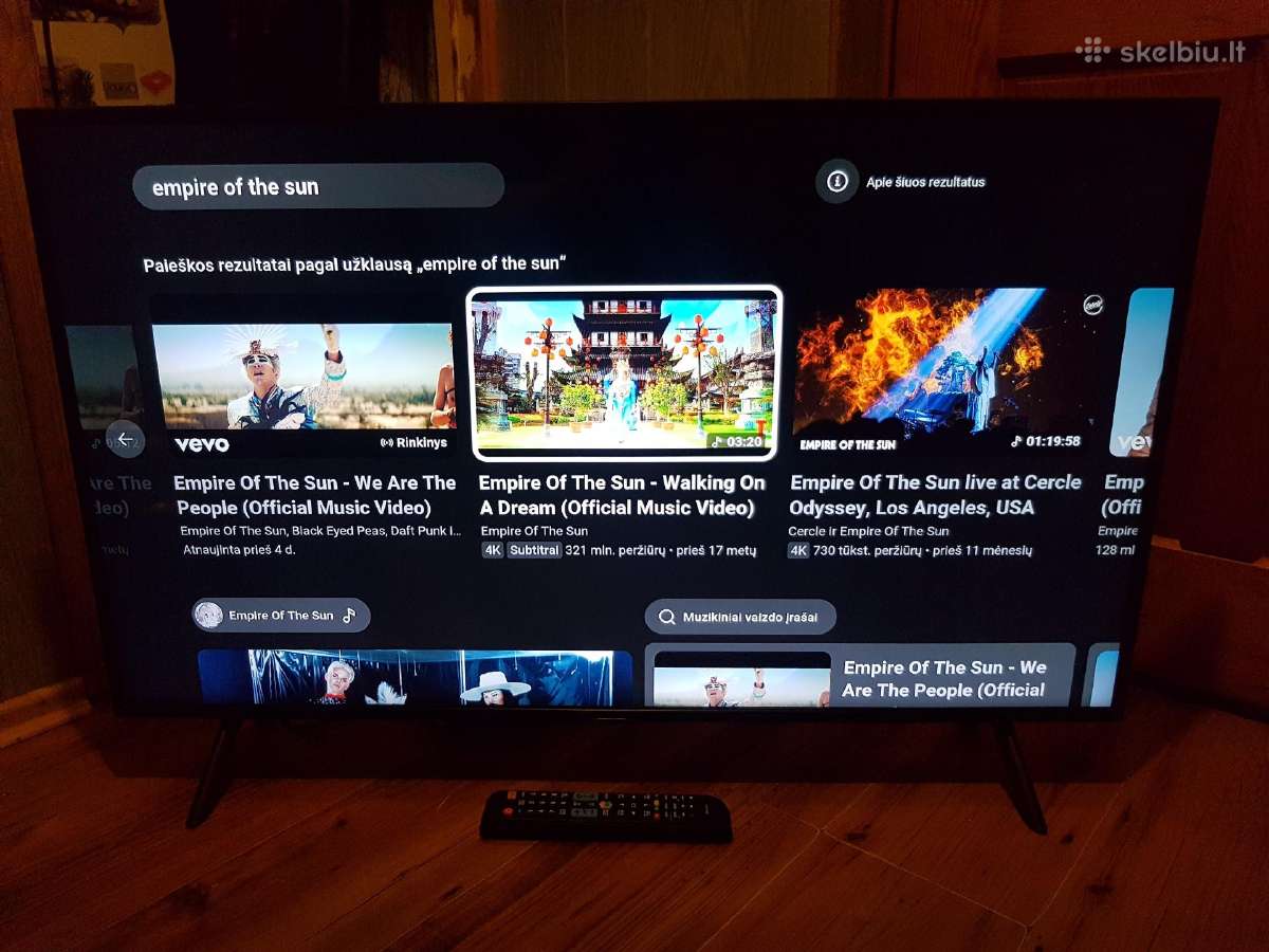 Sansung 43" Uhd 4k Smart TV Ru7172 serija 7 - nuotraukos Nr. 15