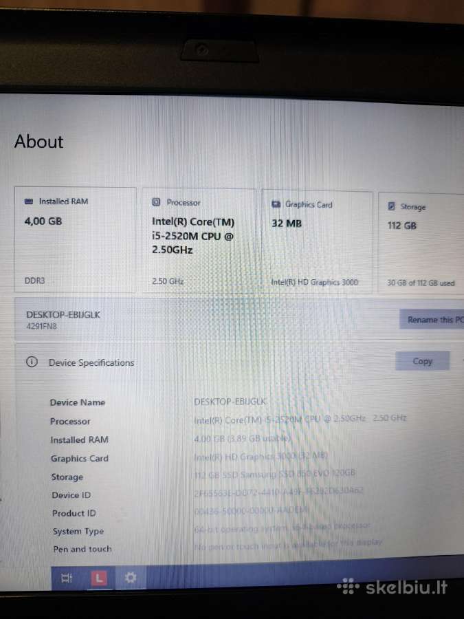 Lenovo x220 - nuotraukos Nr. 3