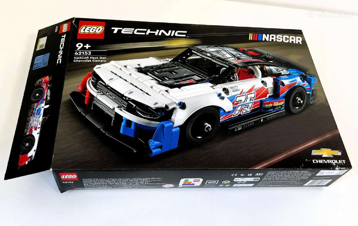Lego Technic42153 Nascar next Gen Chevrolet Camaro - nuotraukos Nr. 11