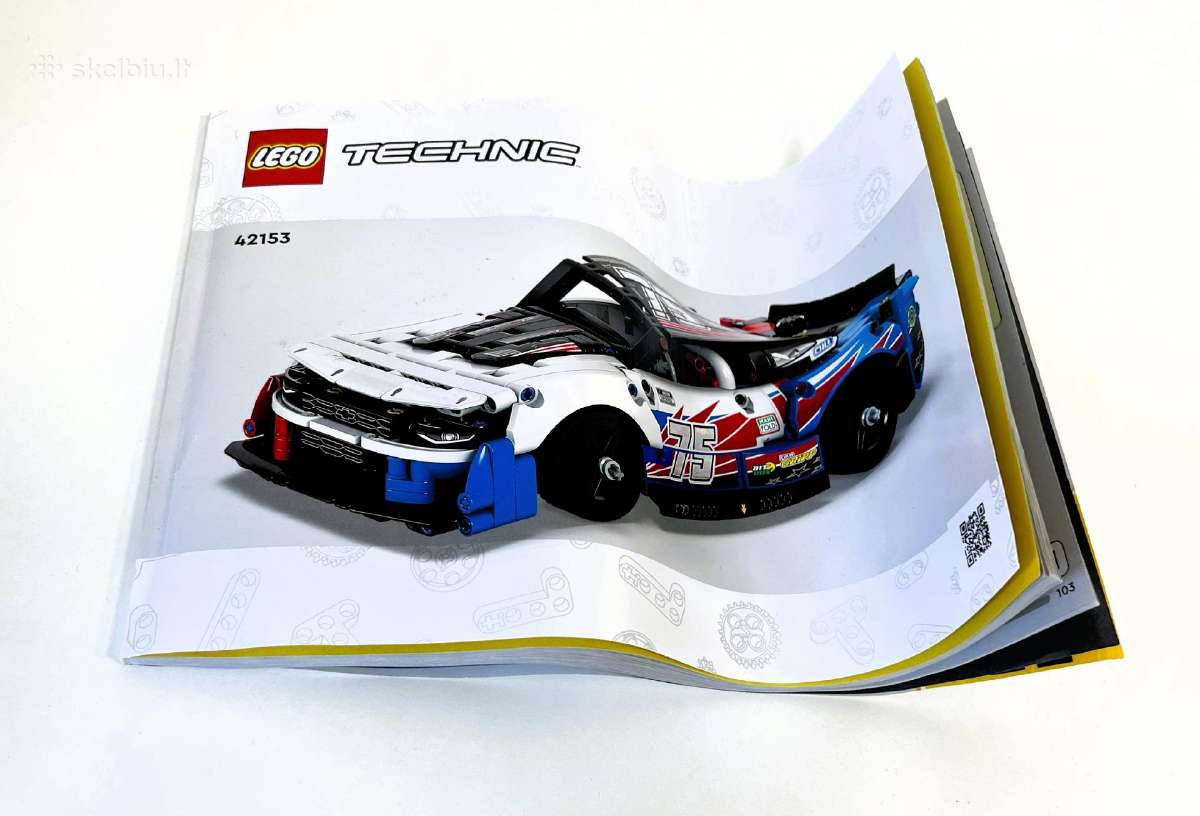 Lego Technic42153 Nascar next Gen Chevrolet Camaro - nuotraukos Nr. 12