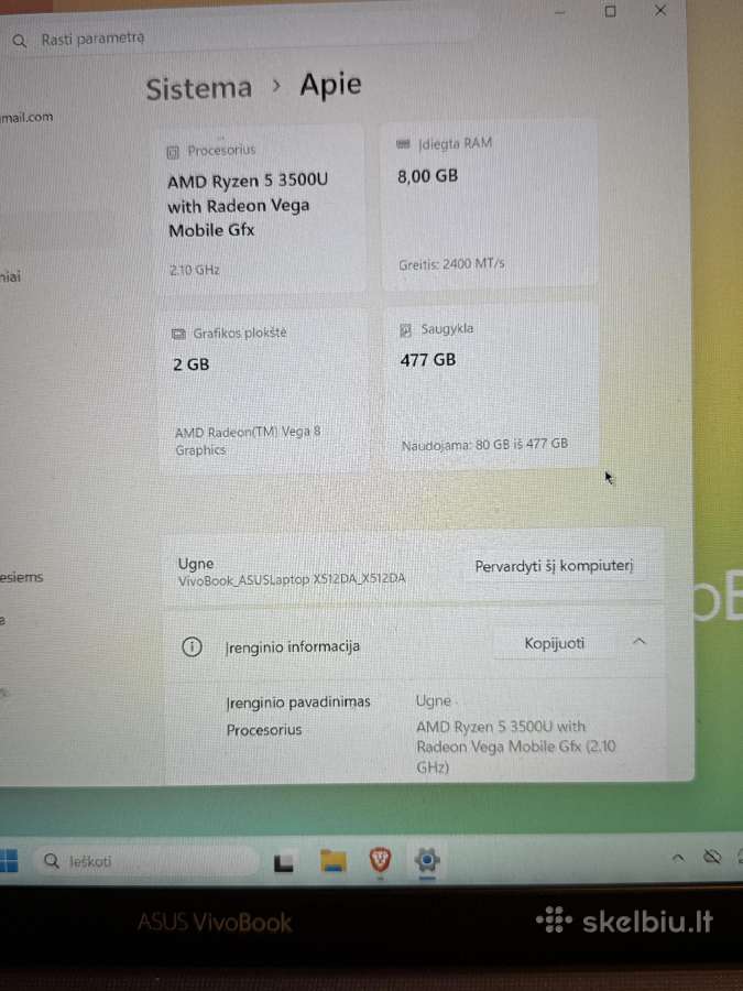Asus Vivobook - nuotraukos Nr. 4