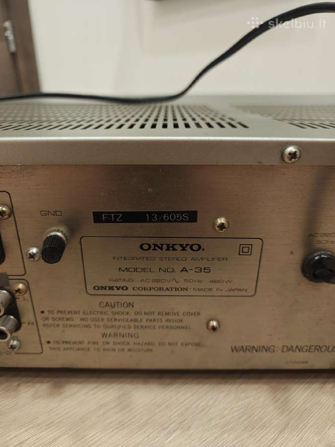 Onkyo A-35 - nuotraukos Nr. 7