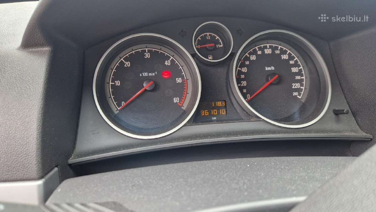Opel Astra H 2011 1.7 diesel - nuotraukos Nr. 12