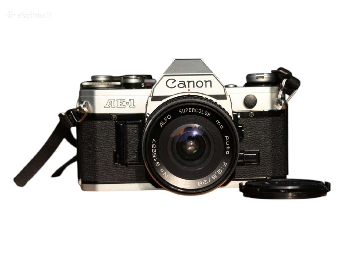 Canon Ae 1 +28mm f/2.8 objektyvas - nuotraukos Nr. 2