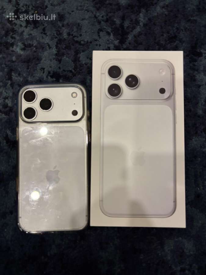 iPhone 17 pro max silver 256 GB - nuotraukos Nr. 3
