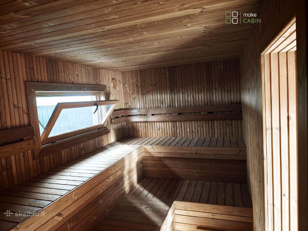 30 m² pirtis su vonia ir priepirčiu, jau pagaminta - nuotraukos Nr. 16