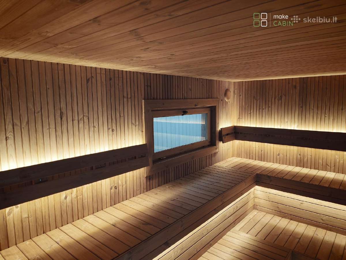 30 m² pirtis su vonia ir priepirčiu, jau pagaminta - nuotraukos Nr. 12