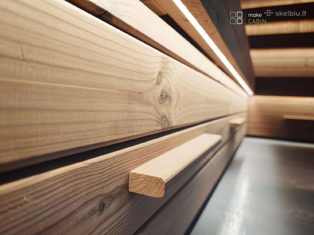 30 m² pirtis su vonia ir priepirčiu, jau pagaminta - nuotraukos Nr. 15