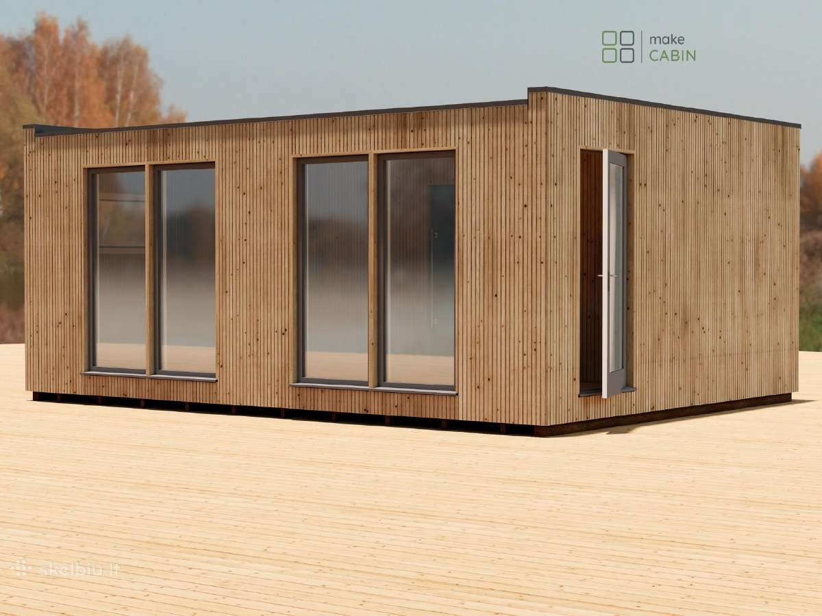 30 m² pirtis su vonia ir priepirčiu, jau pagaminta - nuotraukos Nr. 4