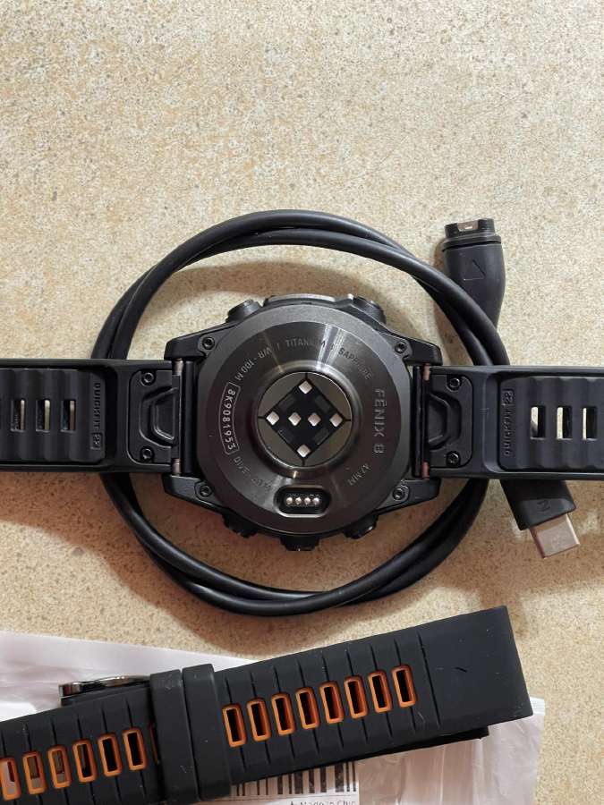 Nesiotas Garmin fenix 8 titanium 47 - nuotraukos Nr. 3